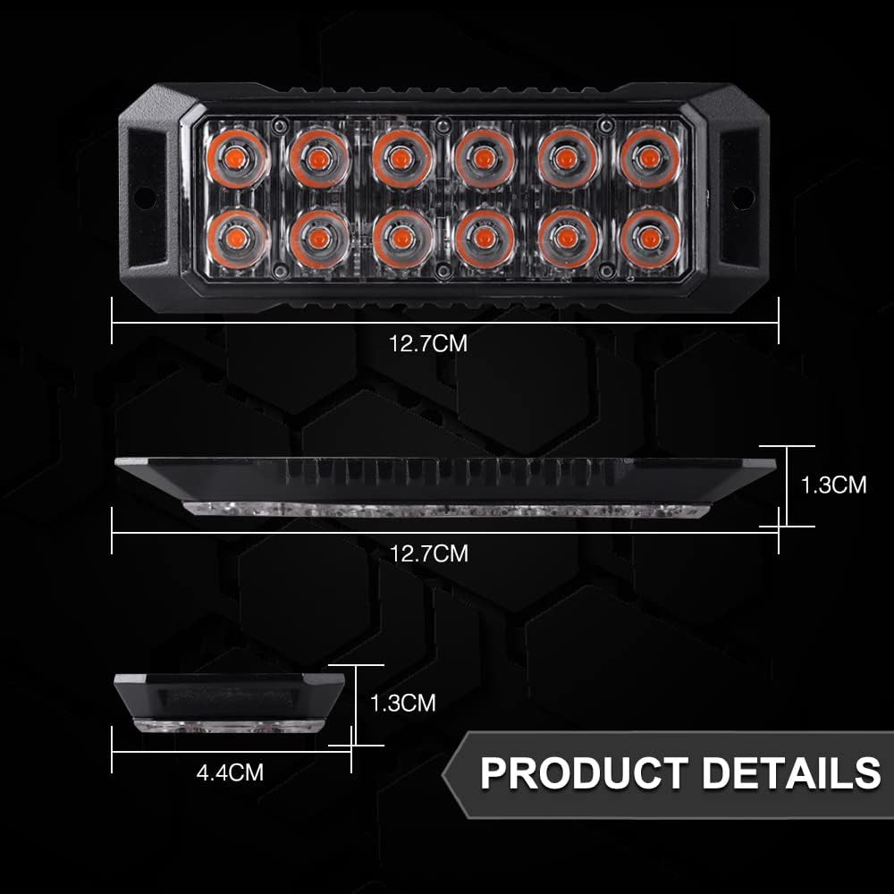 New12-LED Flashing Strobe  for - Sos Light Strobe 评论和价格