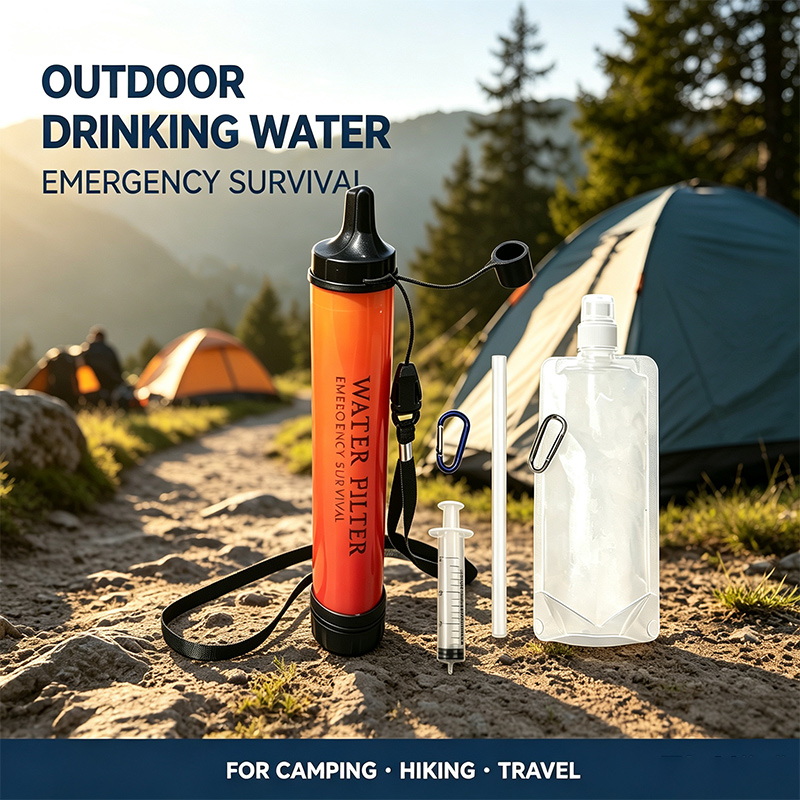 Outdoor Emergency Survival Wat - Water Purification Straw 评论和价格