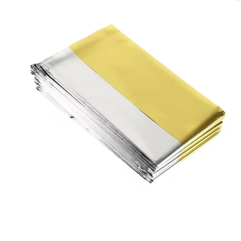Gold‑Silver Mylar Thermal Surv - Survival Blanket Reflective 评论和价格