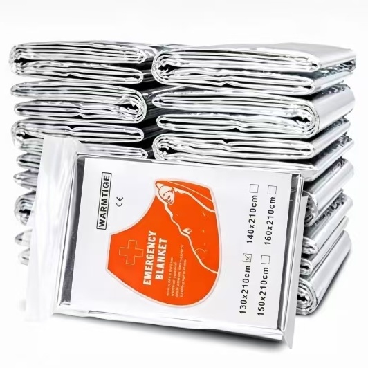 Mylar Thermal Emergency Blanke - Emergency Mylar Tent 评论和价格